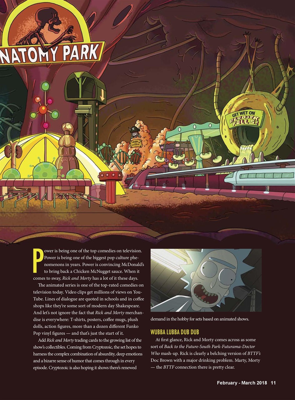 Non-Sport Update Magazine Preview Pages