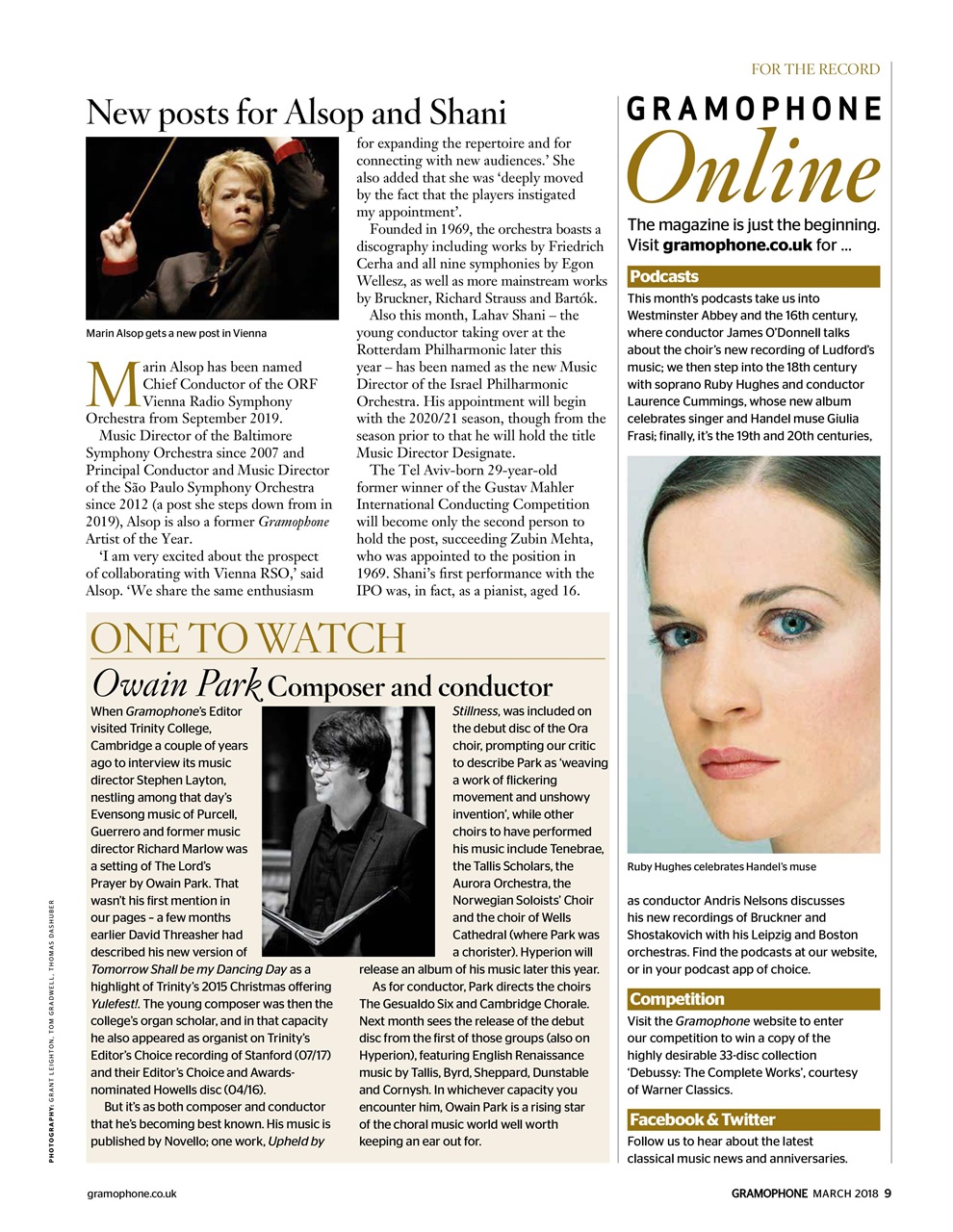 Gramophone Preview Pages