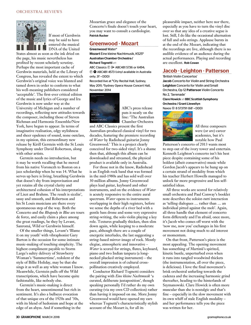 Gramophone Preview Pages