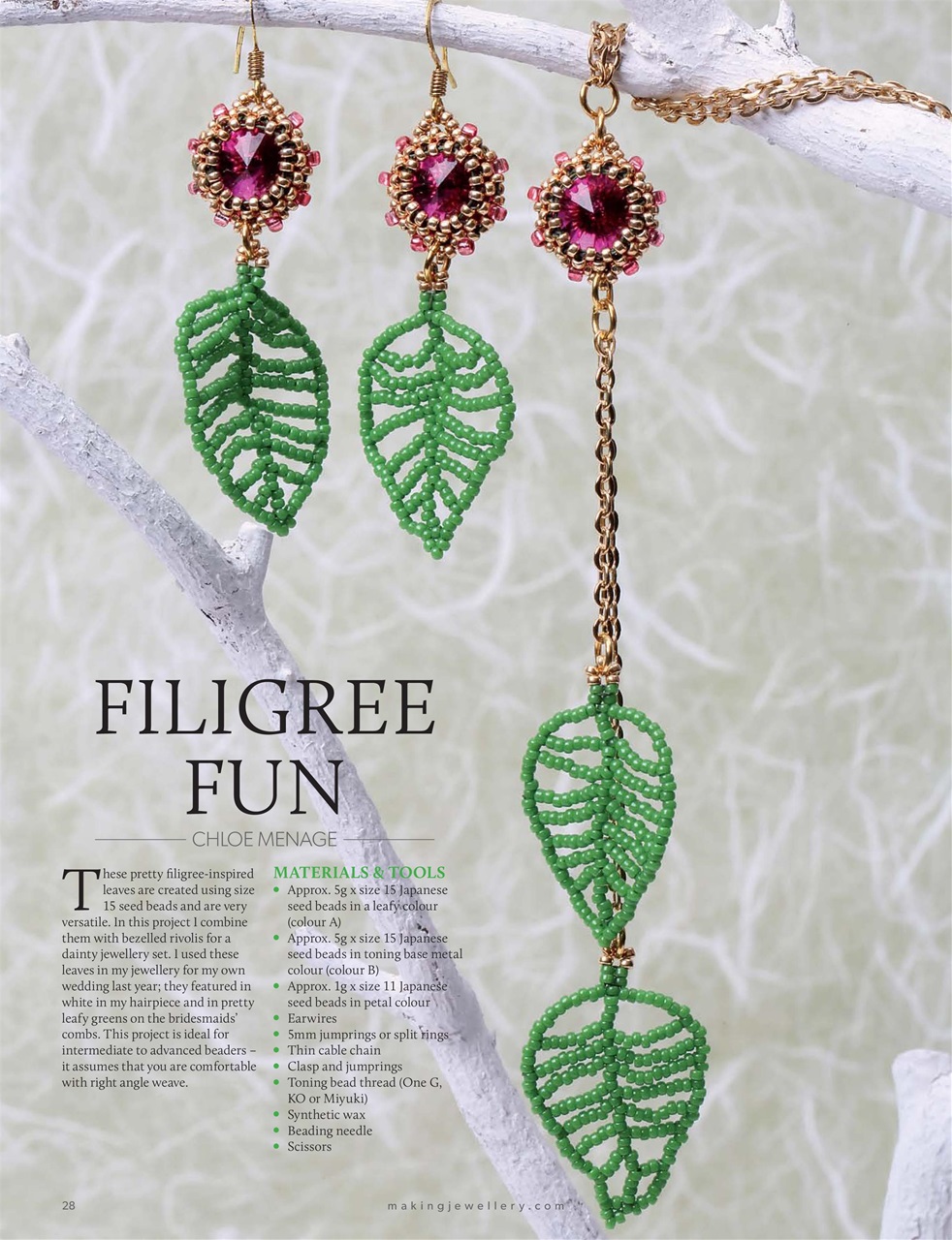 Making Jewellery Preview Pages