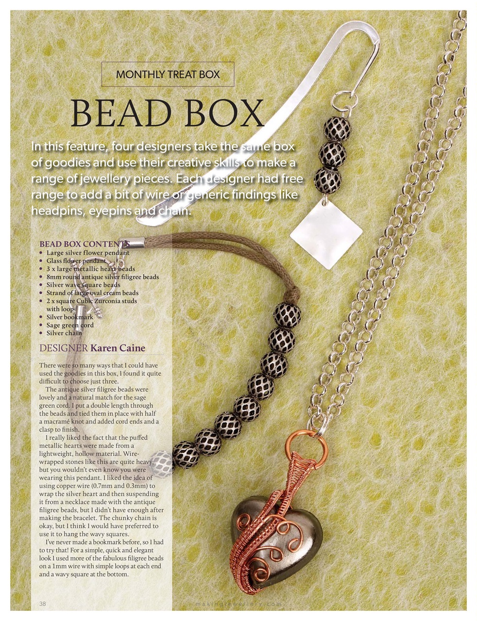 Making Jewellery Preview Pages