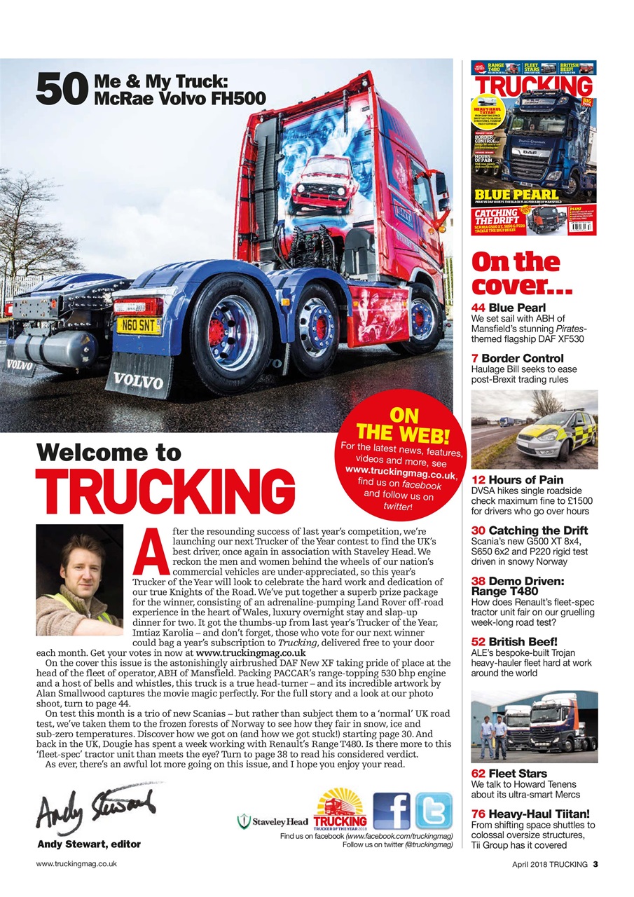 Trucking Magazine Preview Pages