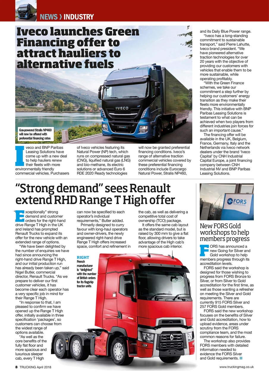 Trucking Magazine Preview Pages