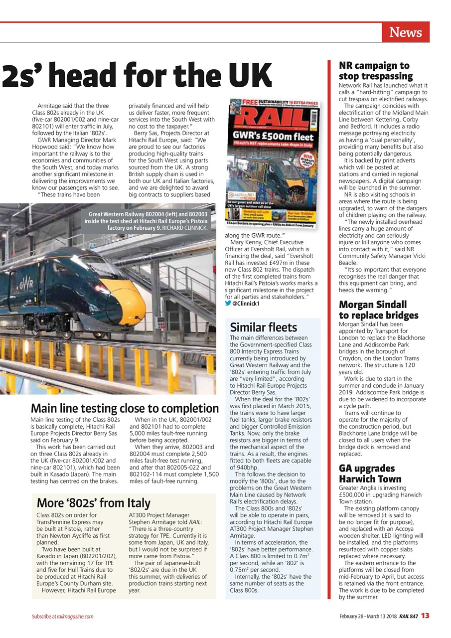 Rail Preview Pages