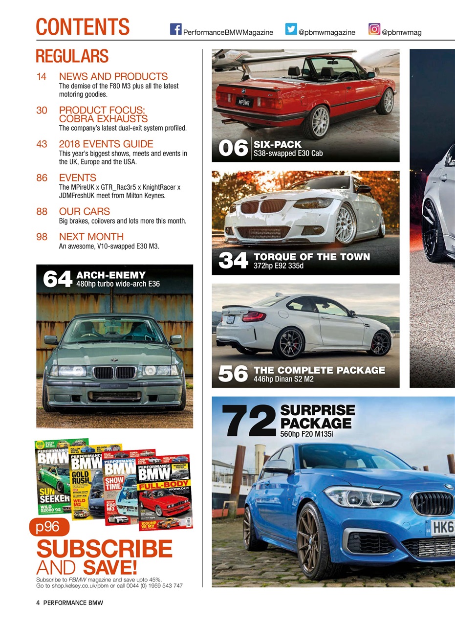 Performance BMW Preview Pages