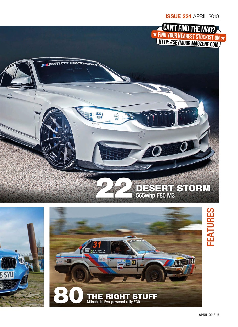 Performance BMW Preview Pages