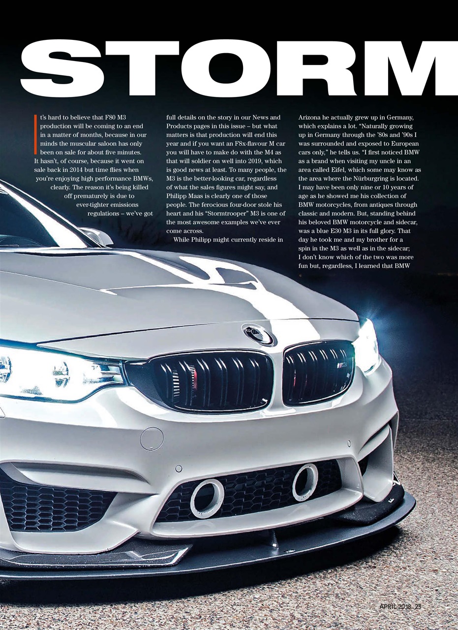 Performance BMW Preview Pages