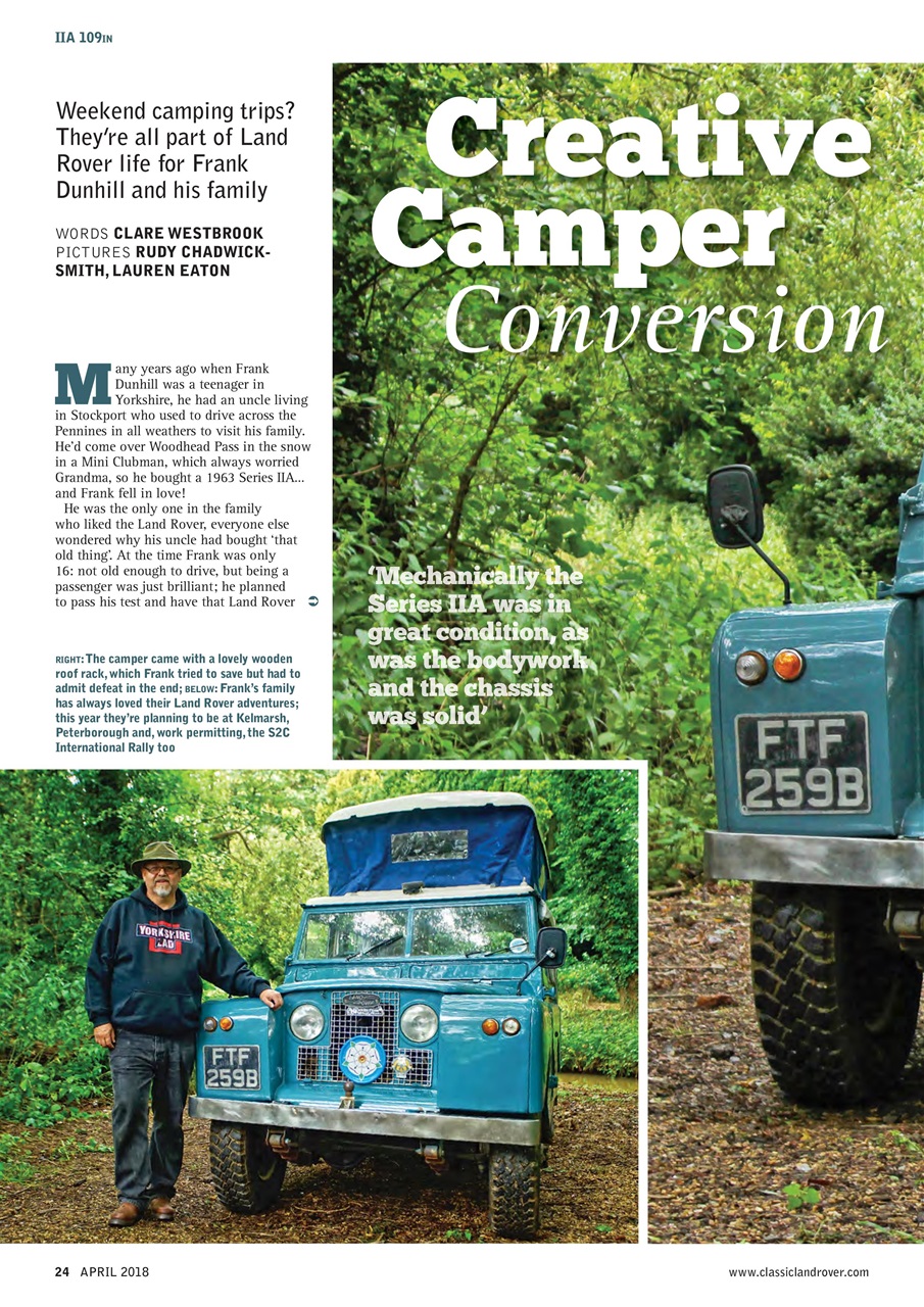 Classic Land Rover Magazine Preview Pages