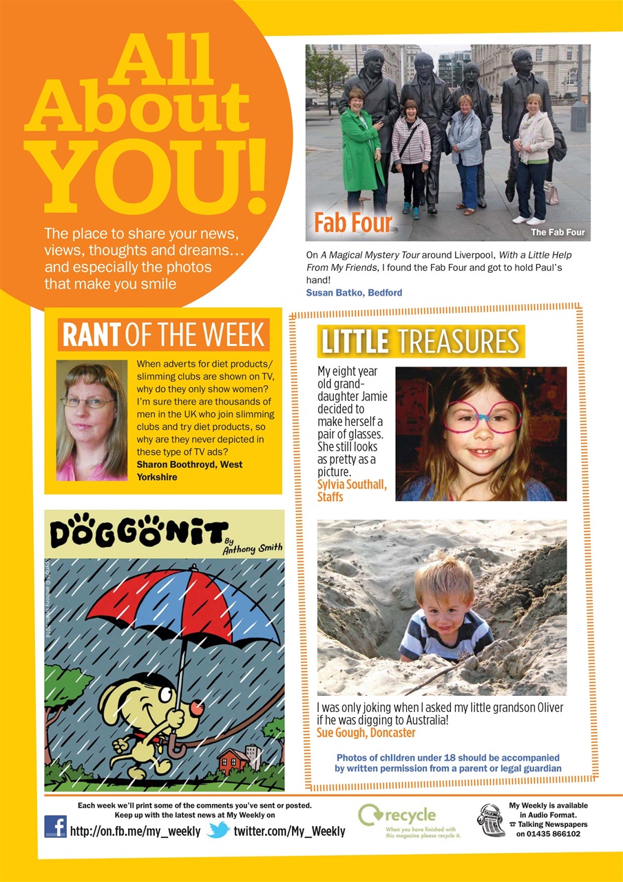 My Weekly Preview Pages