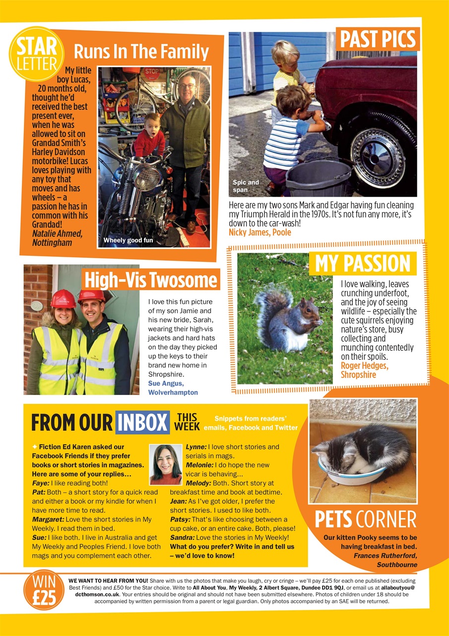 My Weekly Preview Pages