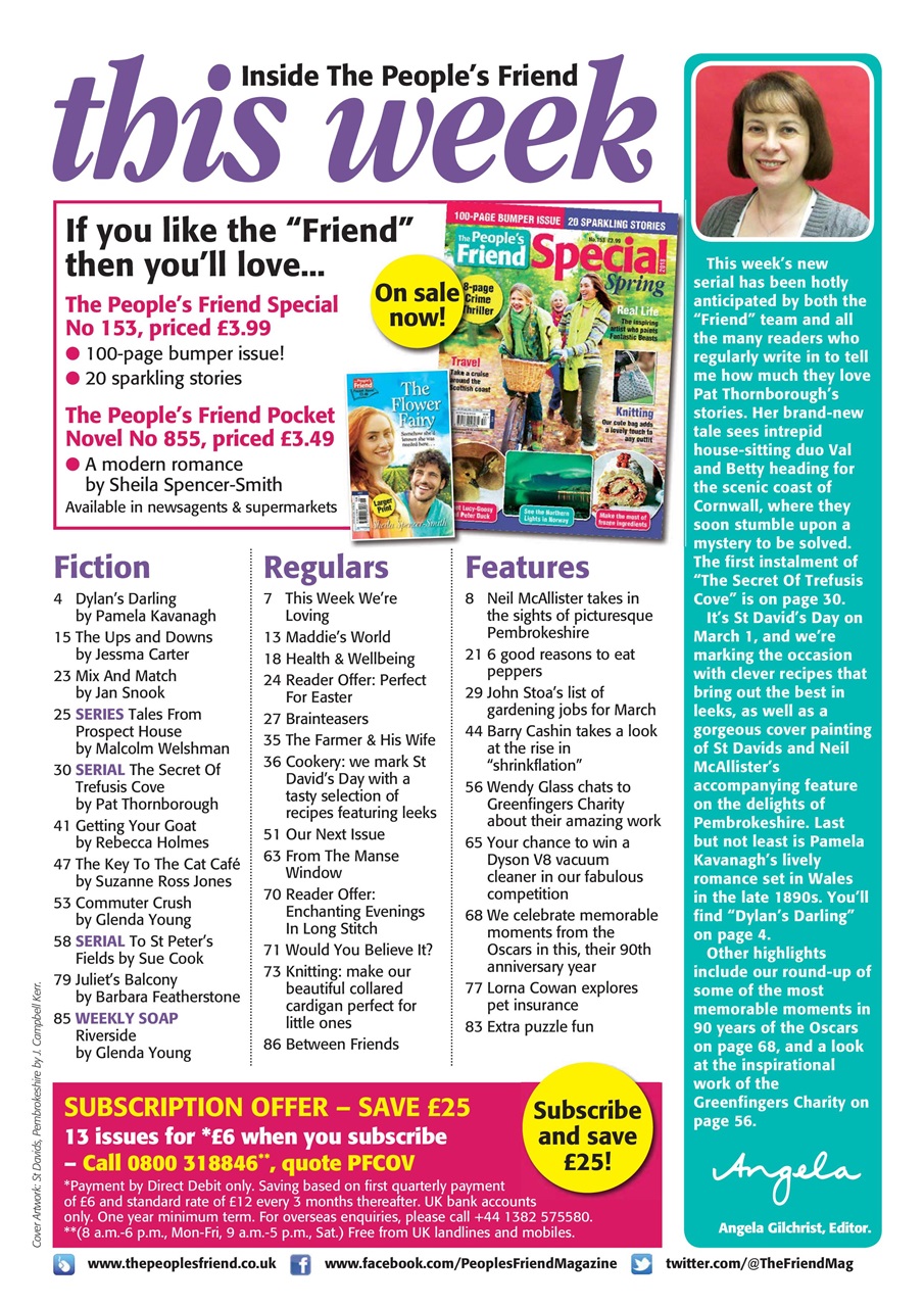 The People’s Friend Preview Pages