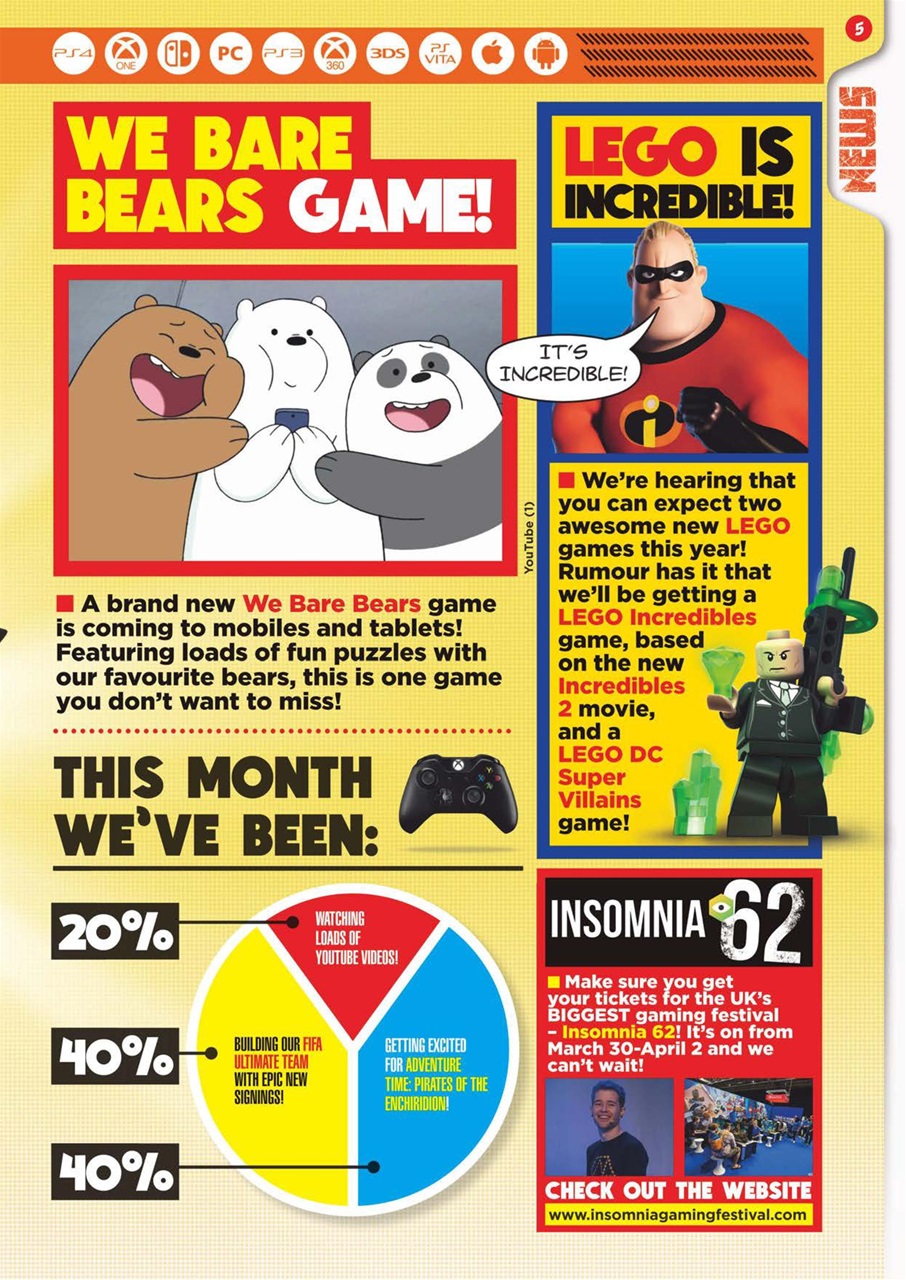 110% Gaming Preview Pages