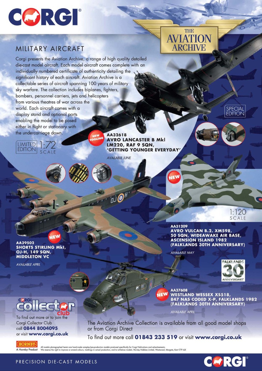 Classic Aircraft Preview Pages