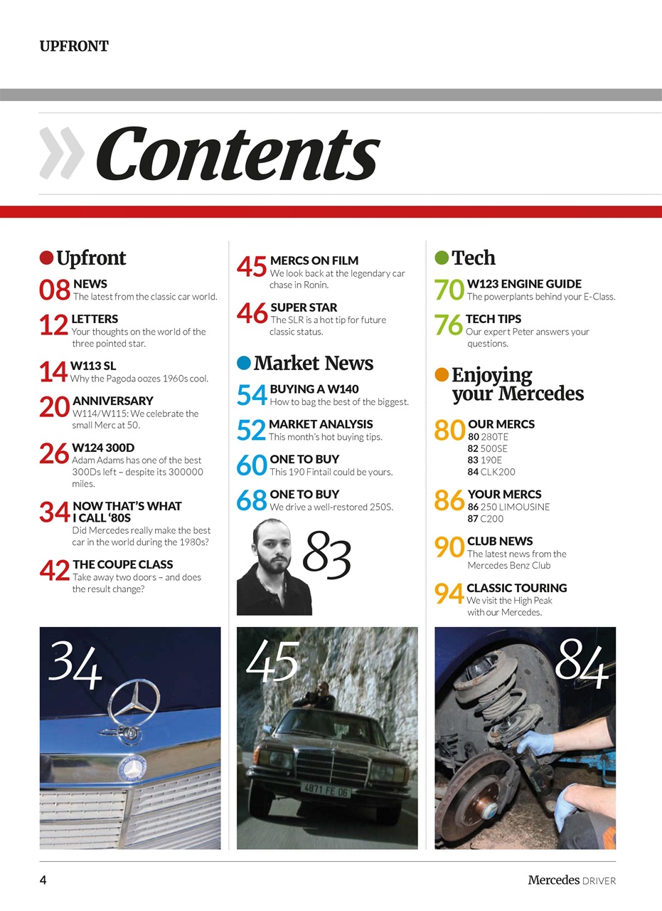 Mercedes Driver Magazine Preview Pages