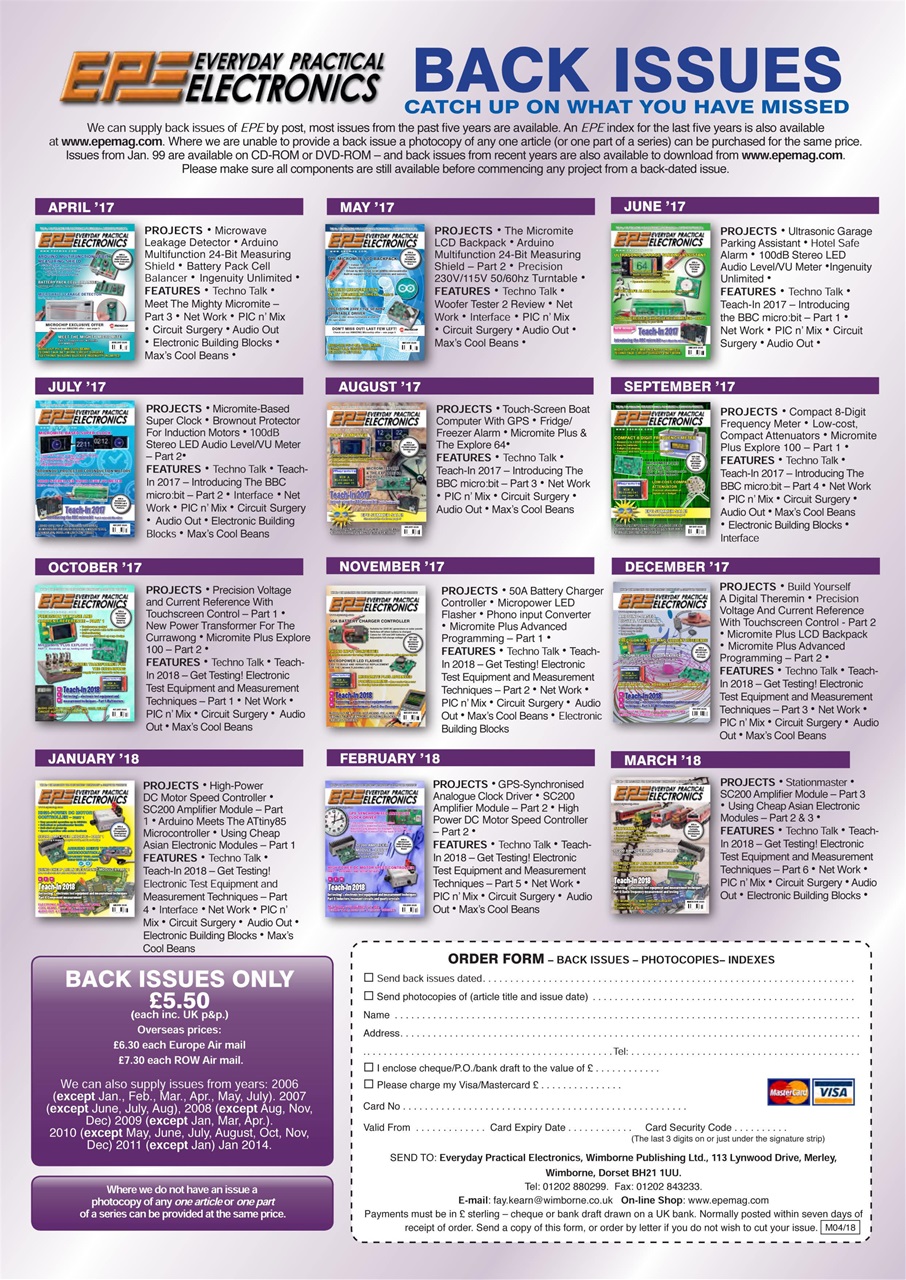 Practical Electronics Preview Pages