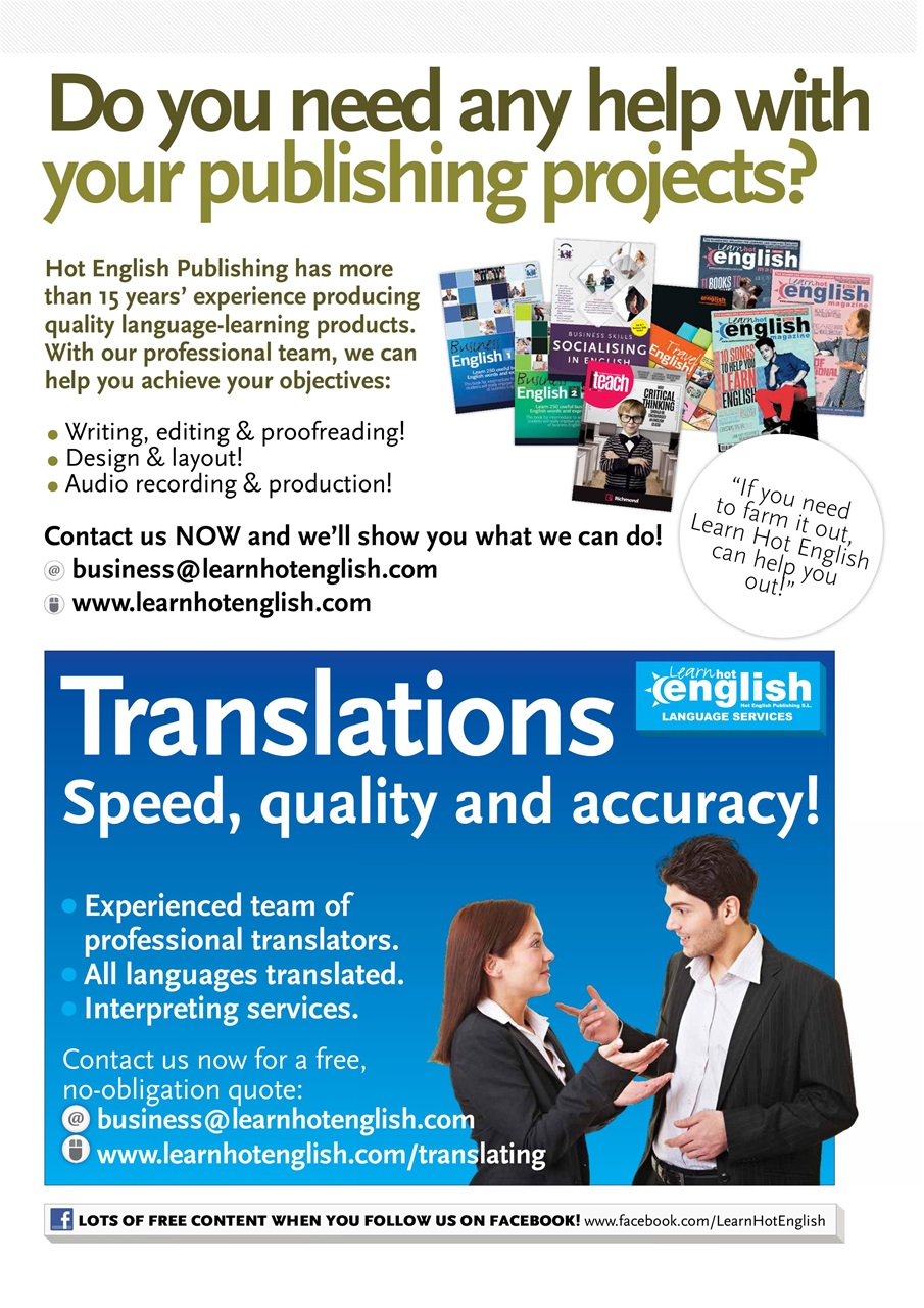 Learn Hot English Preview Pages
