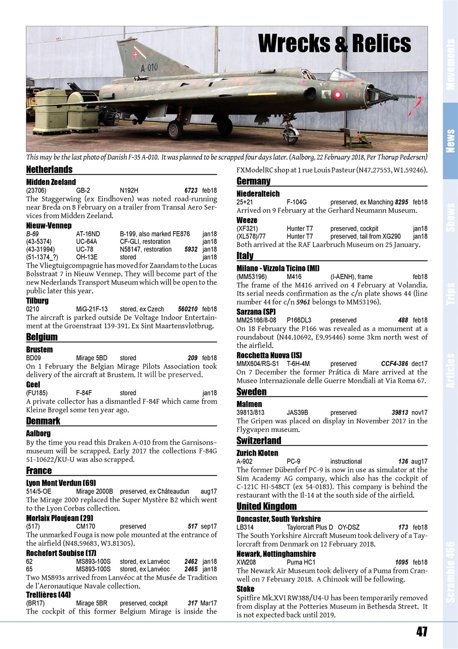 Scramble Magazine Preview Pages