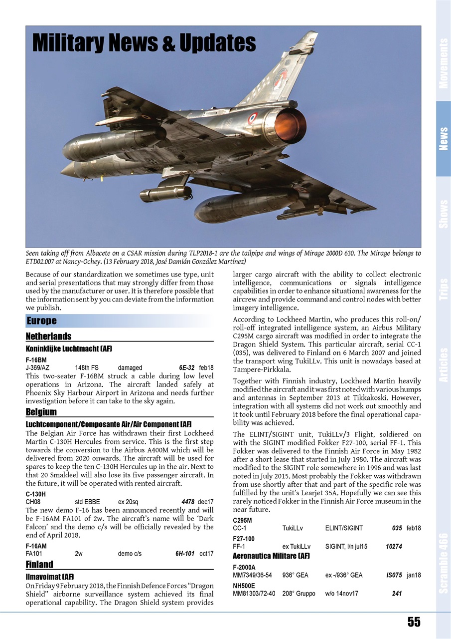 Scramble Magazine Preview Pages