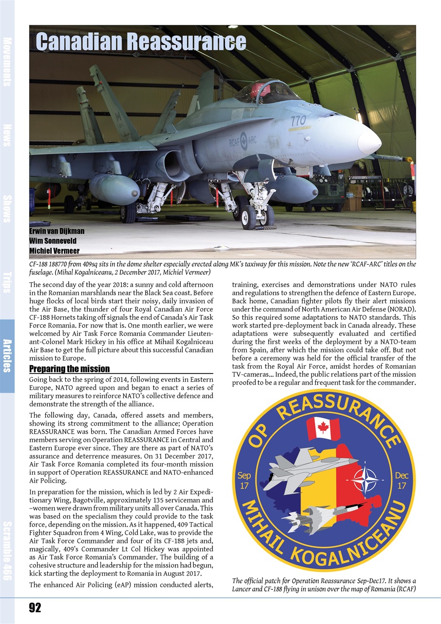 Scramble Magazine Preview Pages