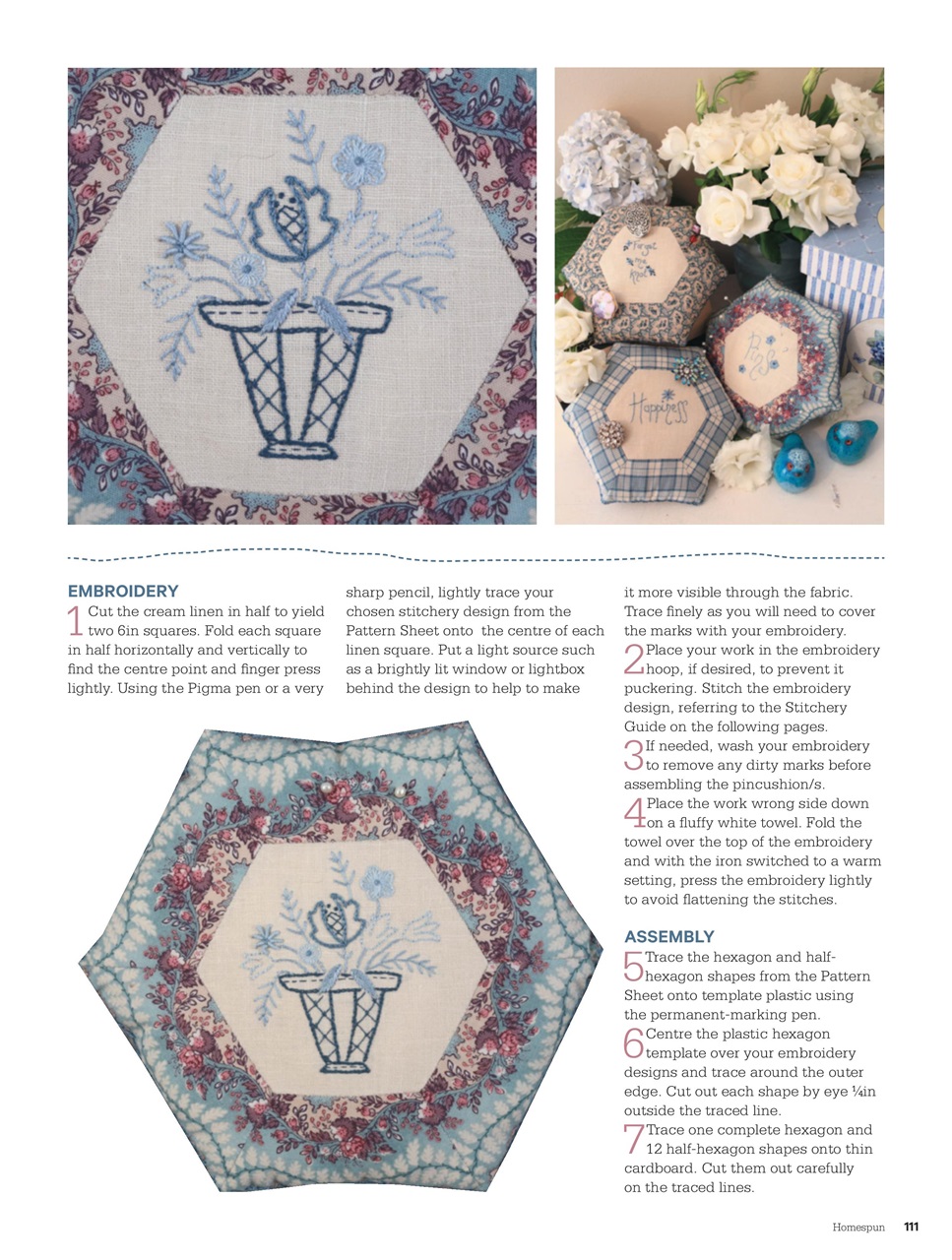 Homespun Preview Pages