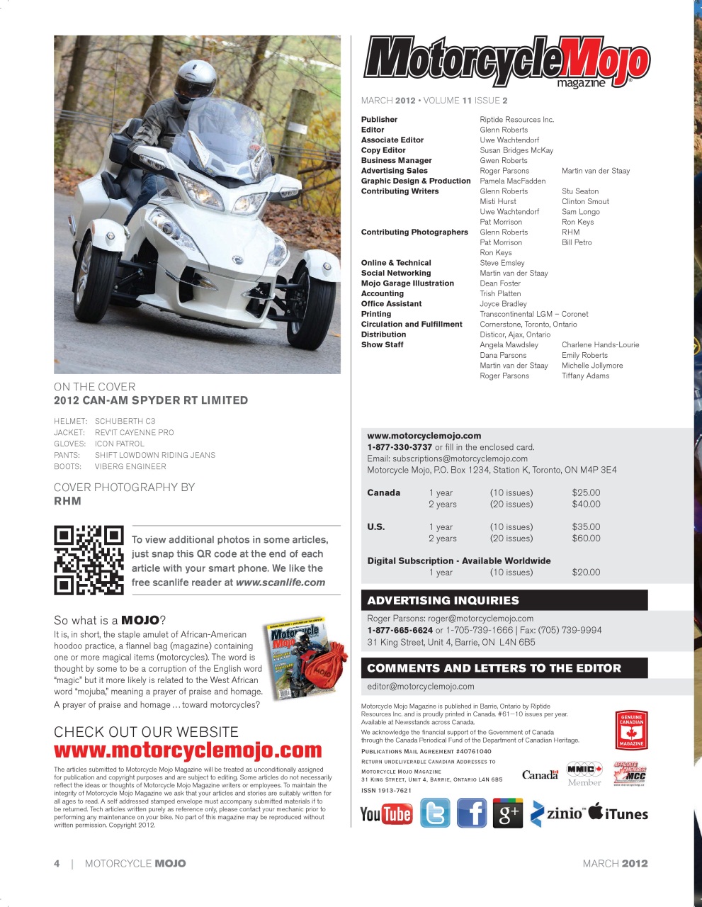 Motorcycle Mojo Preview Pages