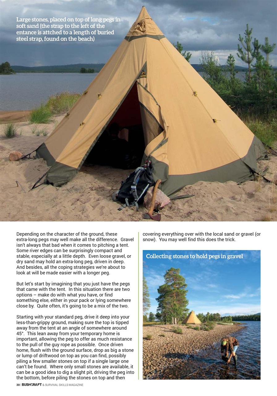 Bushcraft & Survival Skills Magazine Preview Pages