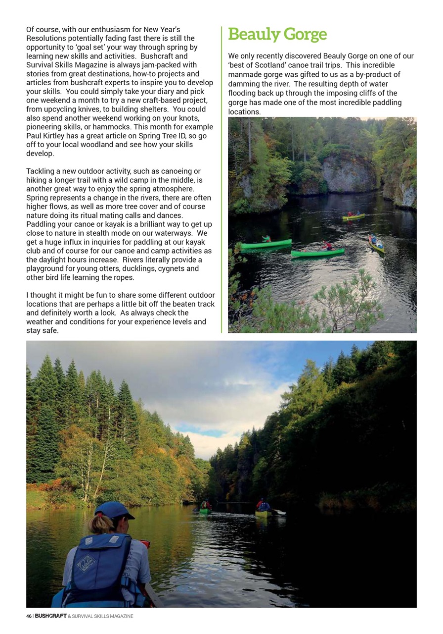Bushcraft & Survival Skills Magazine Preview Pages