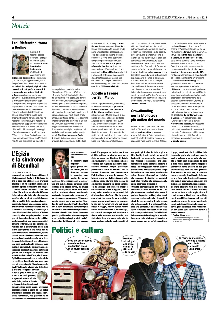 Il Giornale Dell’Arte Preview Pages