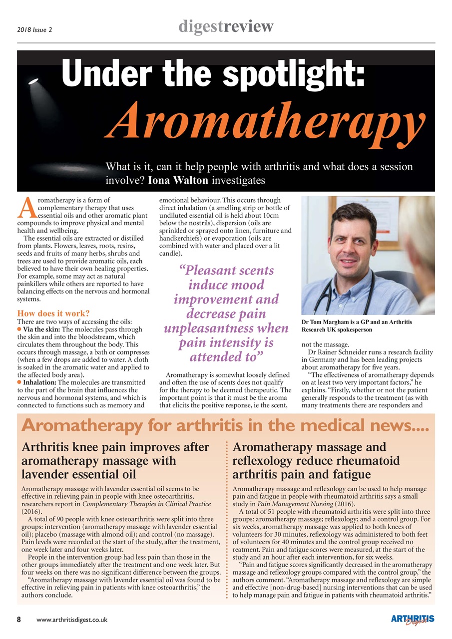 Arthritis Digest Preview Pages