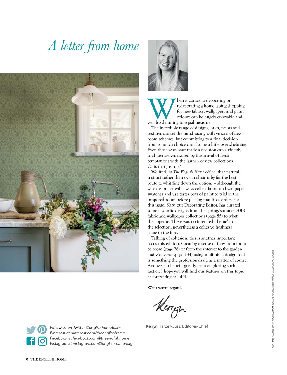 The English Home Preview Pages