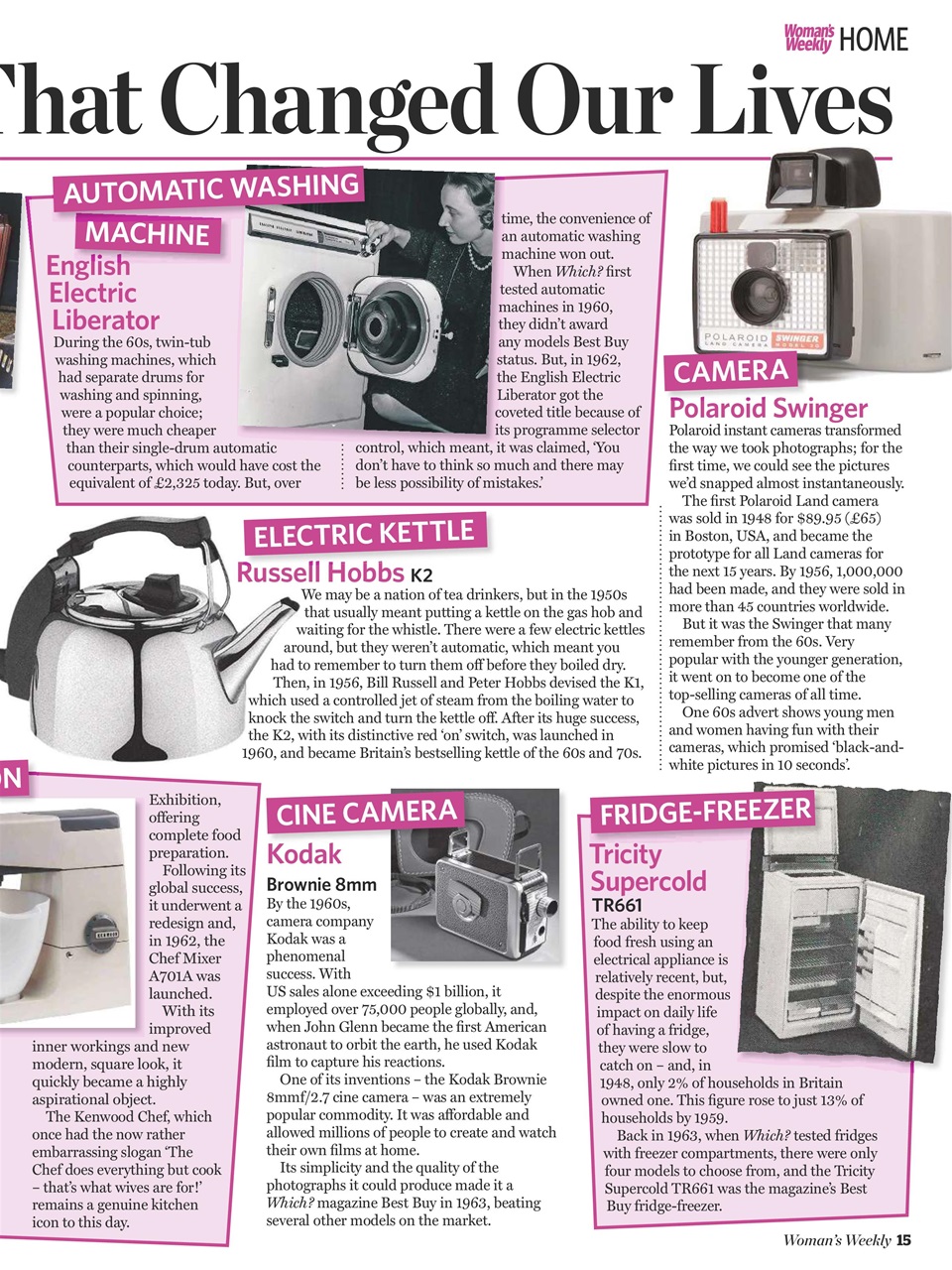 Woman's Weekly Preview Pages