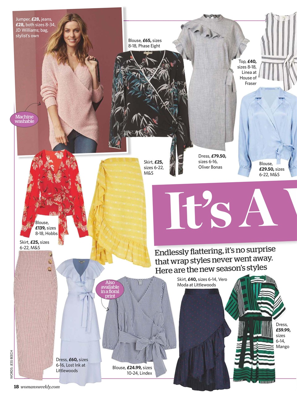 Woman's Weekly Preview Pages