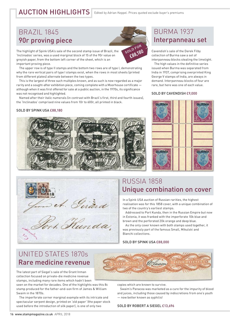 Stamp Magazine Preview Pages