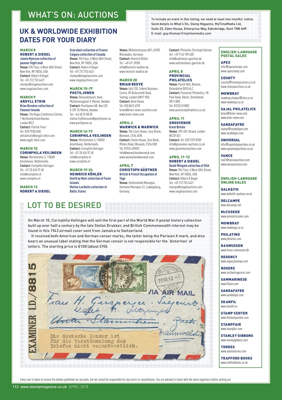 Stamp Magazine Preview Pages