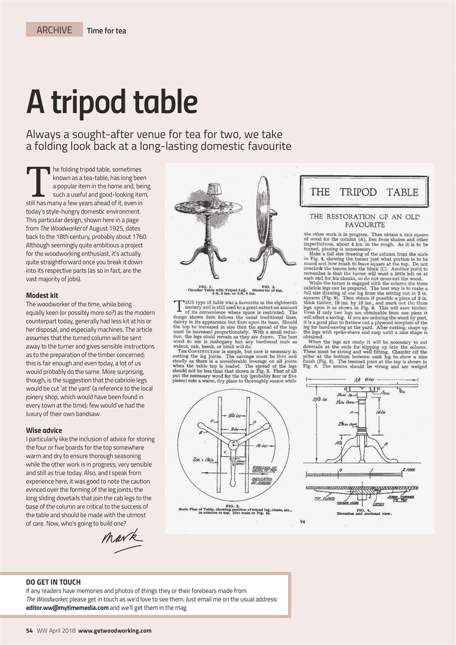 The Woodworker Magazine Preview Pages