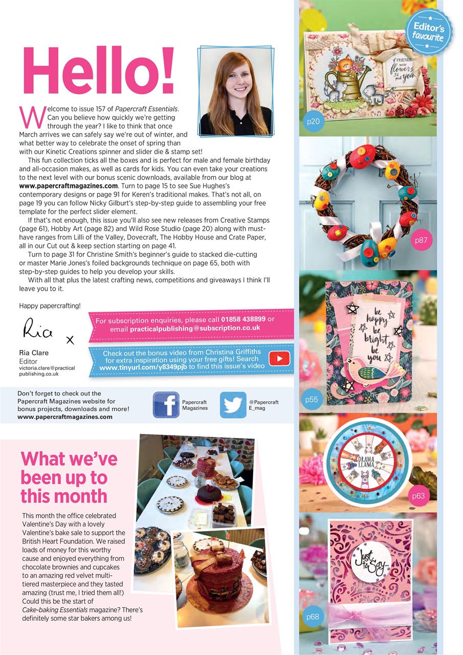 Papercraft Essentials Preview Pages