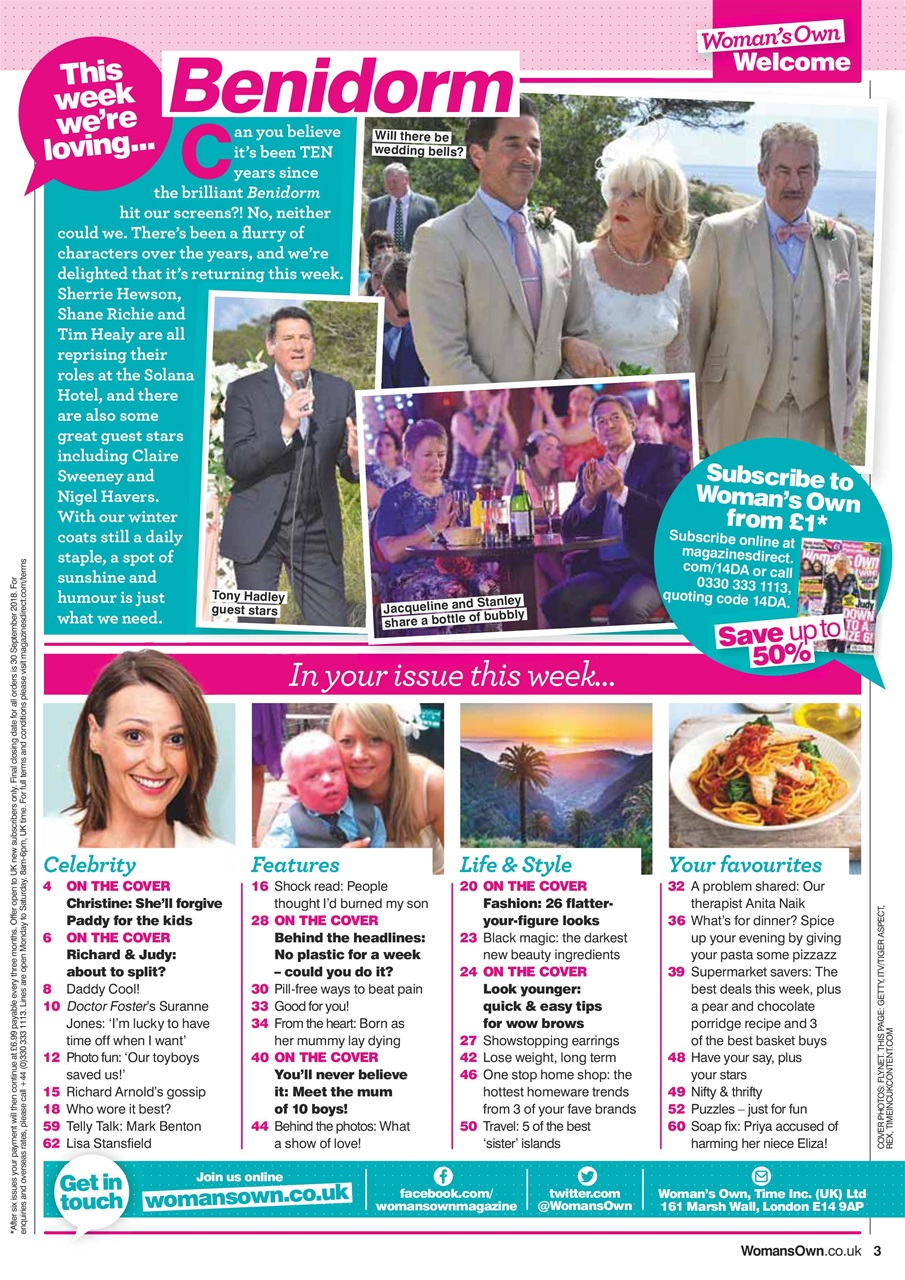 Woman's Own Preview Pages