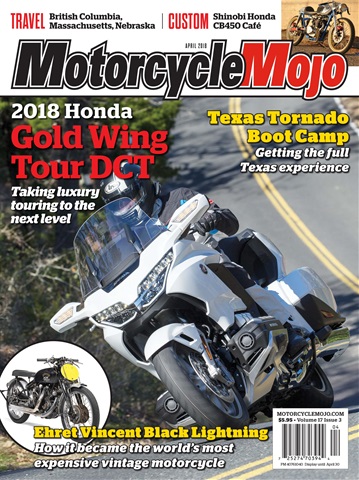 Motorcycle Mojo issue Apr-18