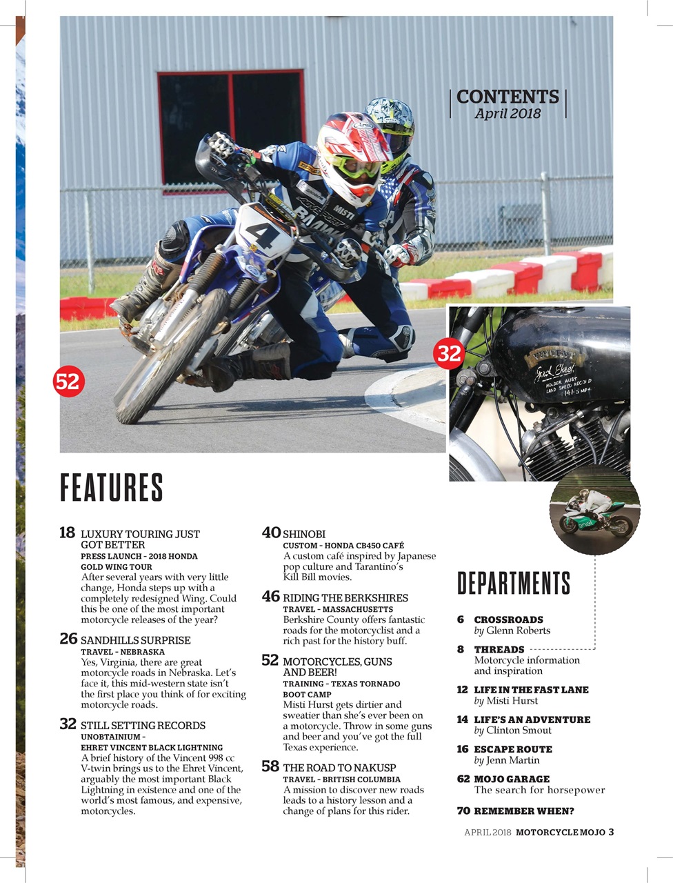 Motorcycle Mojo Preview Pages