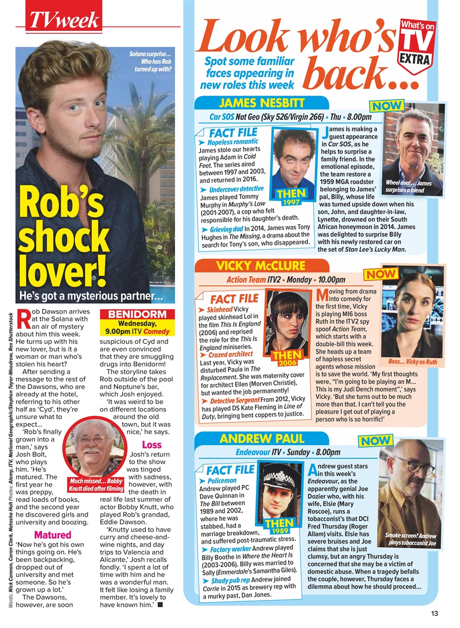 What's on TV Preview Pages