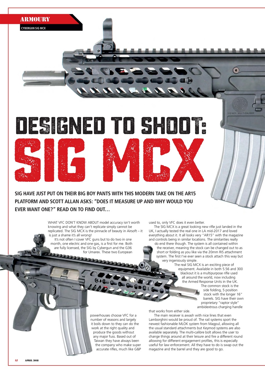 Airsoft Action Preview Pages