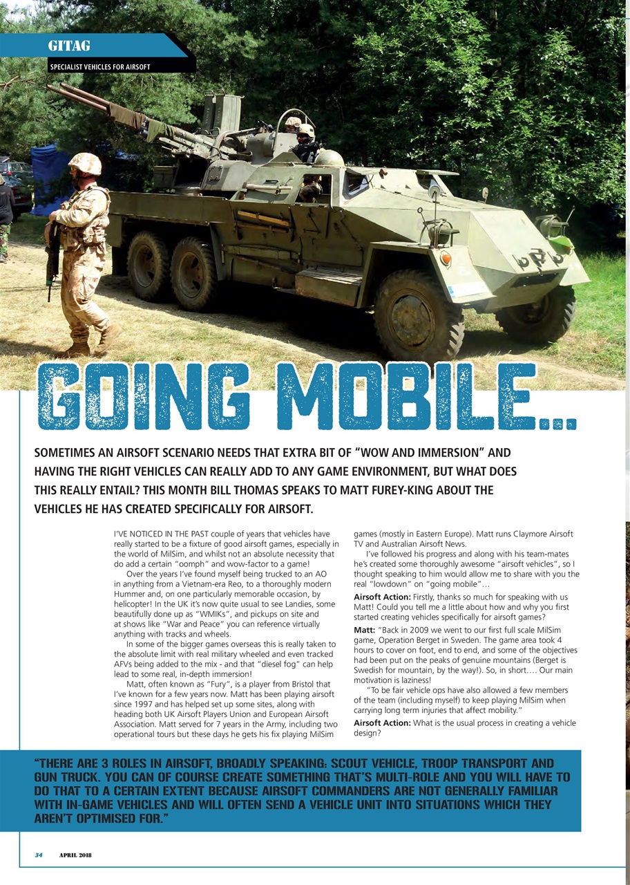 Airsoft Action Preview Pages