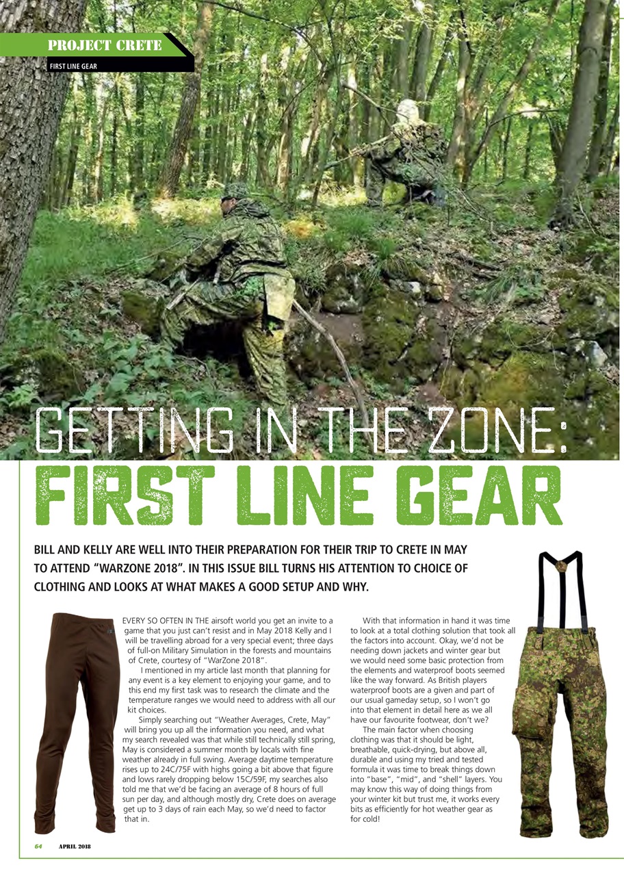 Airsoft Action Preview Pages