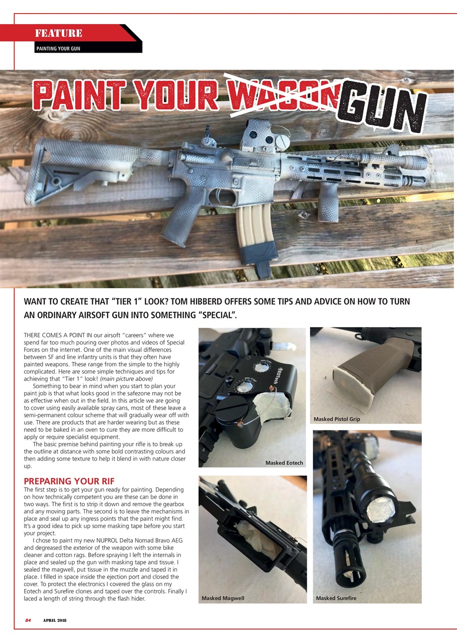 Airsoft Action Preview Pages