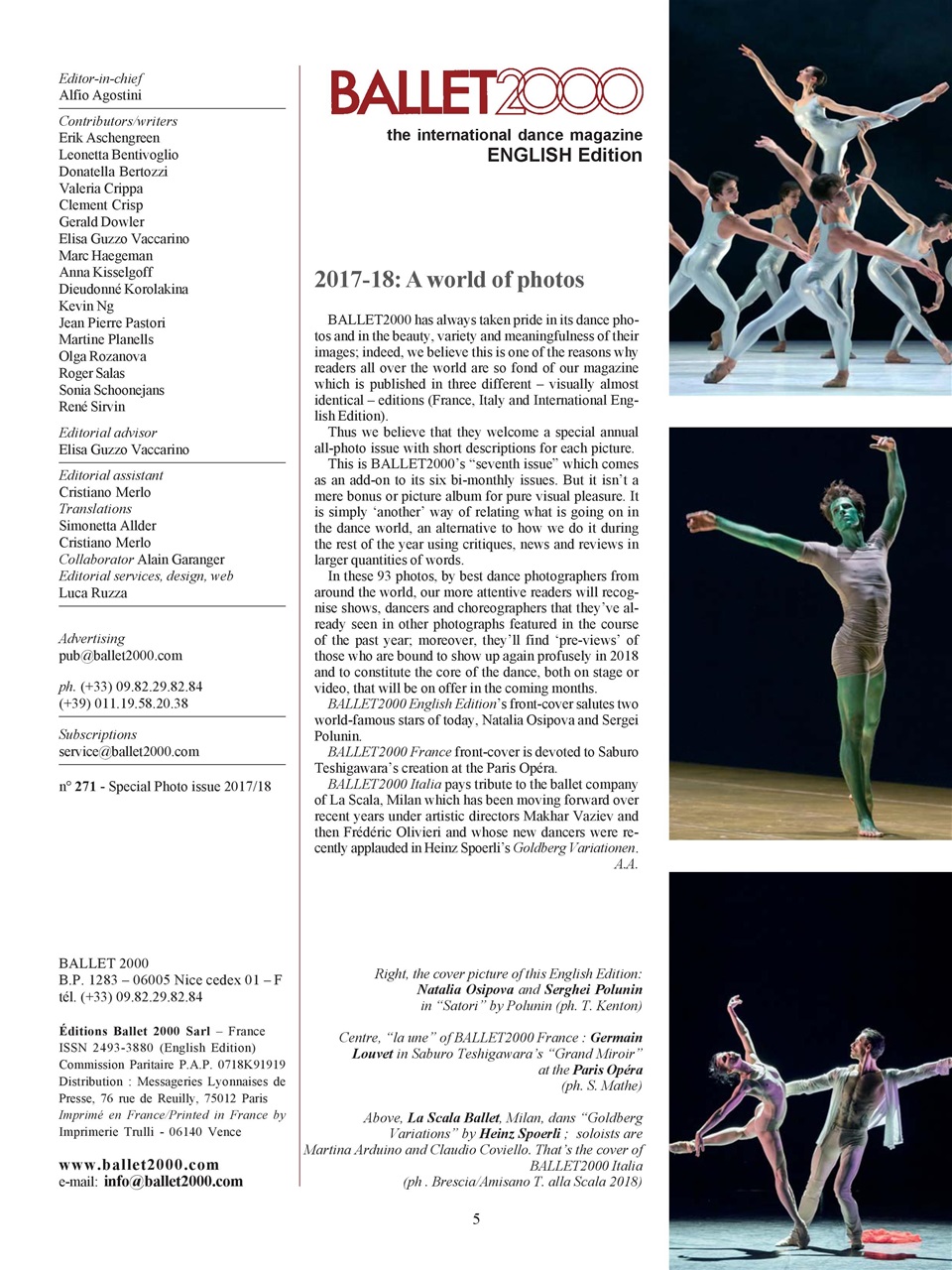 BALLET2000 English Edition Preview Pages