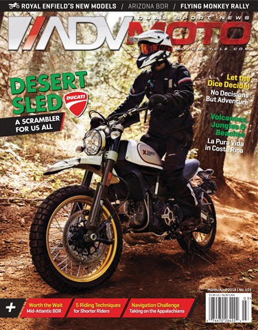 Adventure Motorcycle issue Mar/Apr 2018