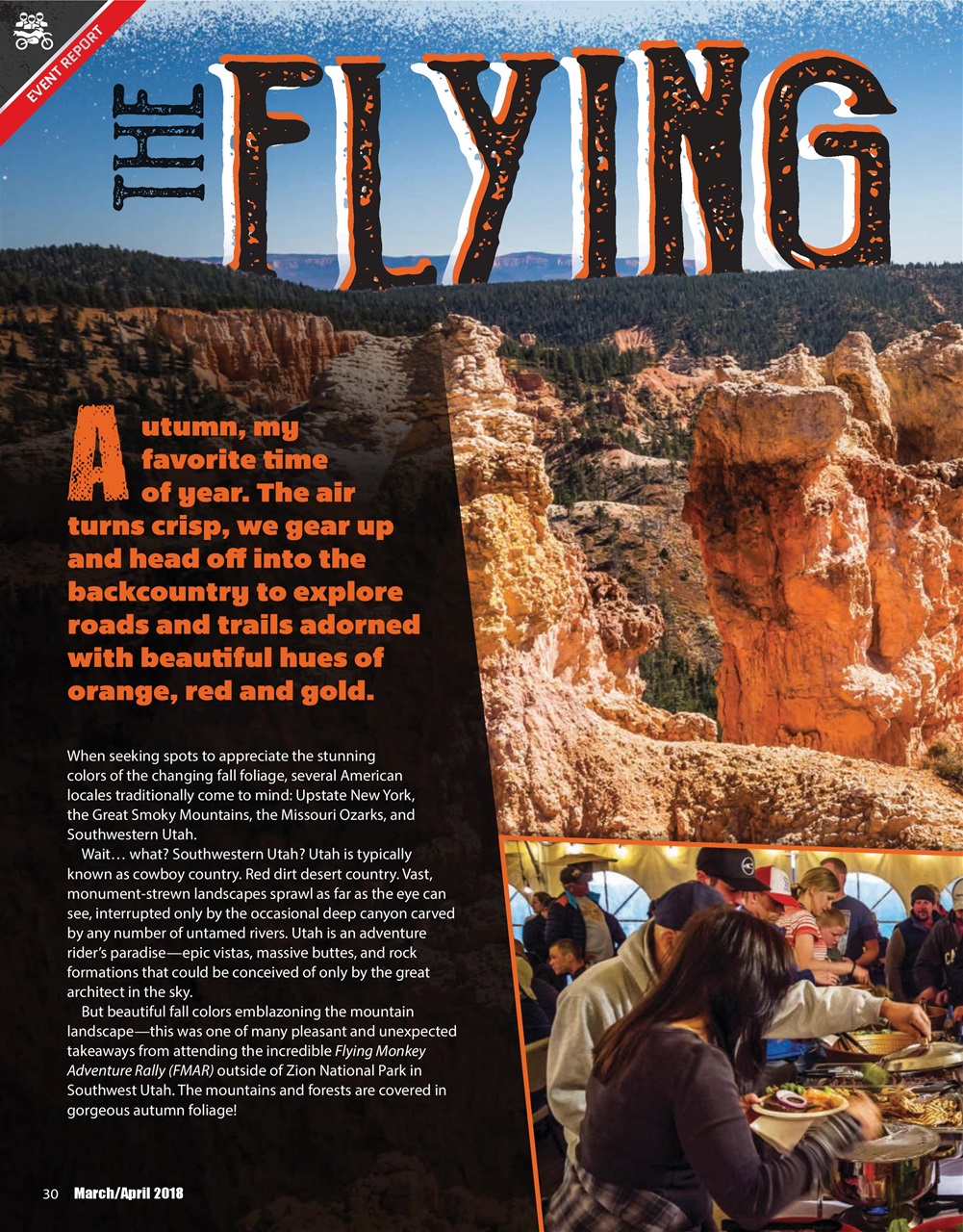 Adventure Motorcycle Preview Pages