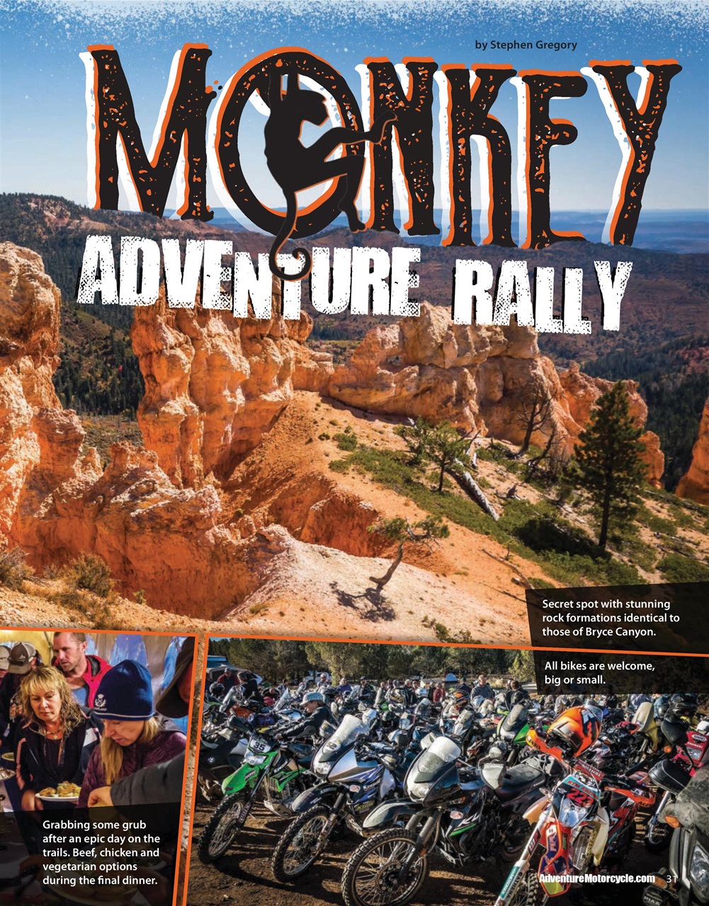 Adventure Motorcycle Preview Pages