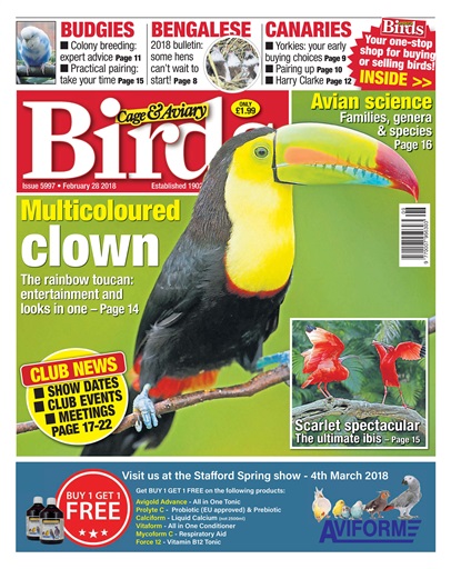 Cage & Aviary Birds issue 