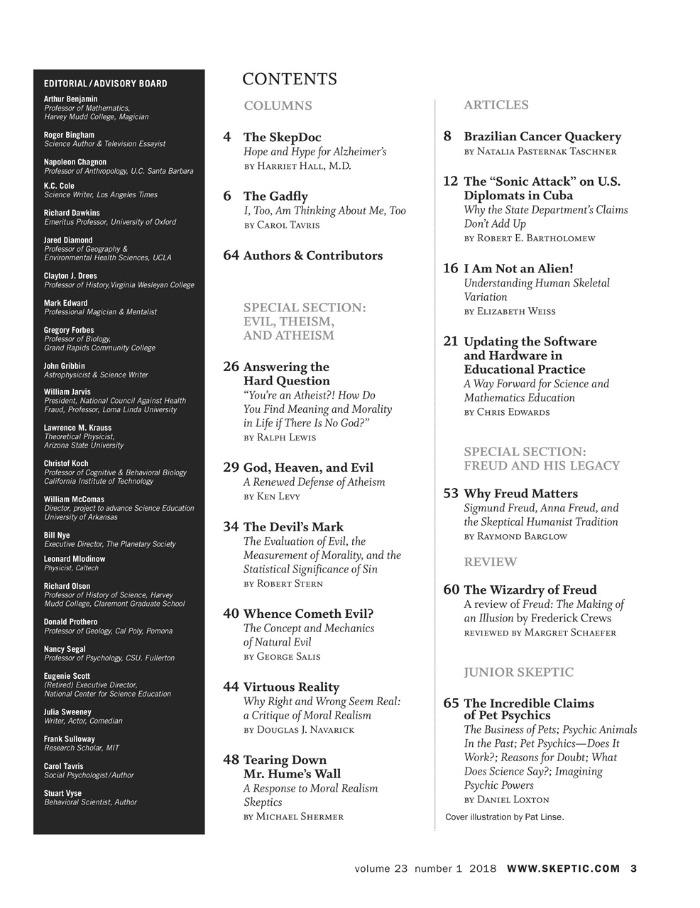 Skeptic Preview Pages